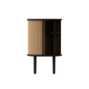 Audacious Sidobord Svart Ek/Sugar Brown