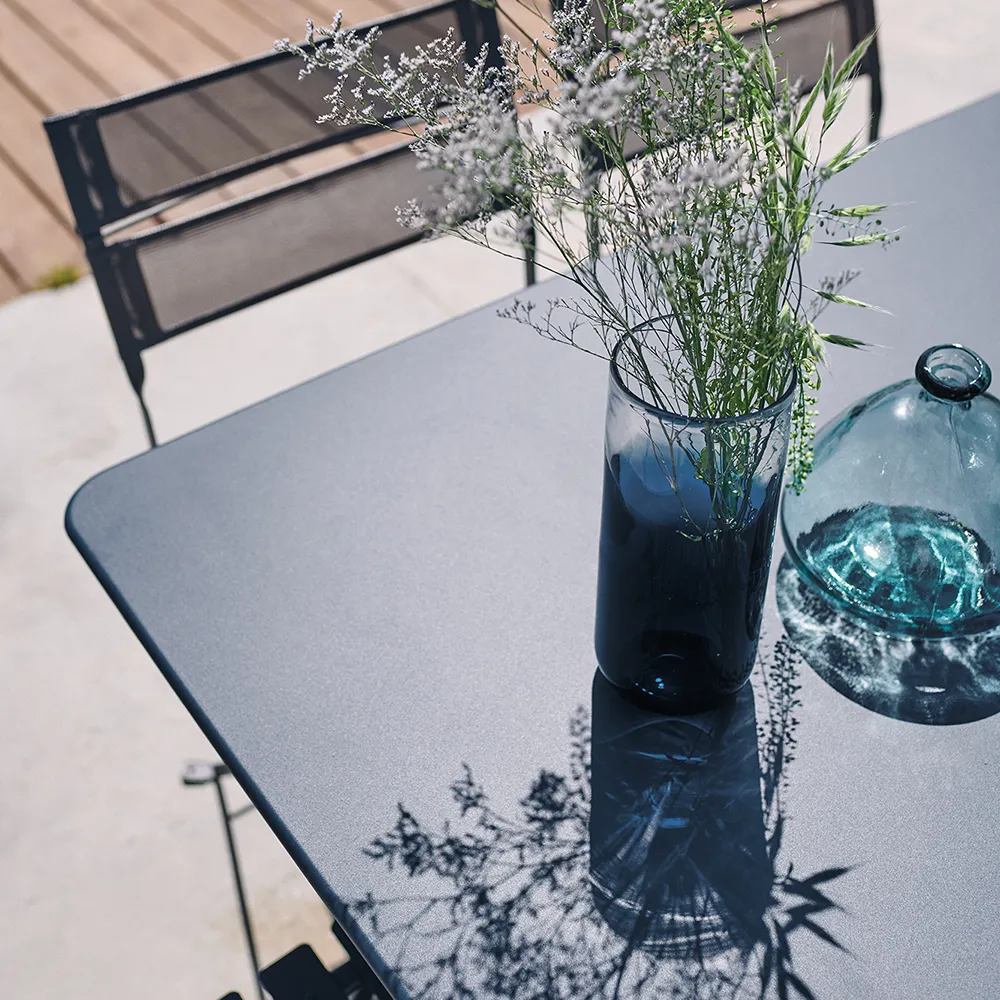 Bistro bord 97 x 57 cm Acapulco blue