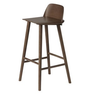 Nerd barstol 75 cm - Stained Dark Brown