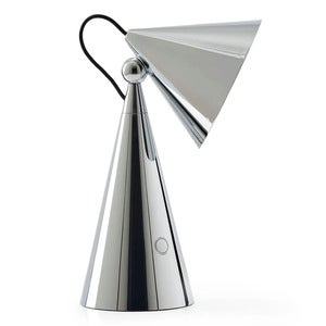 Pose Portabel lampa Silver LED