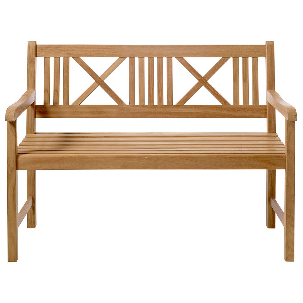 Rosenborg bänk 120 cm teak 