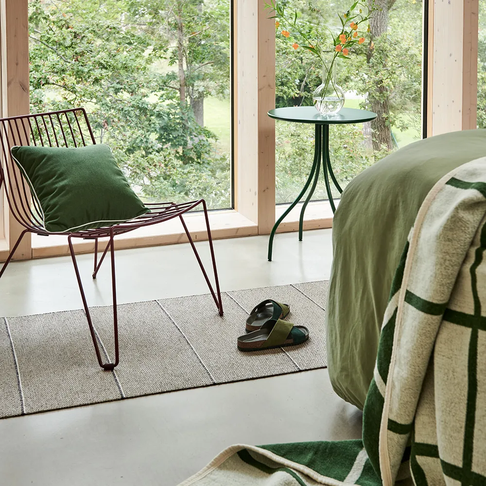 Lea matta Potato/Dark Brown/Vanilla 70 x 225 cm