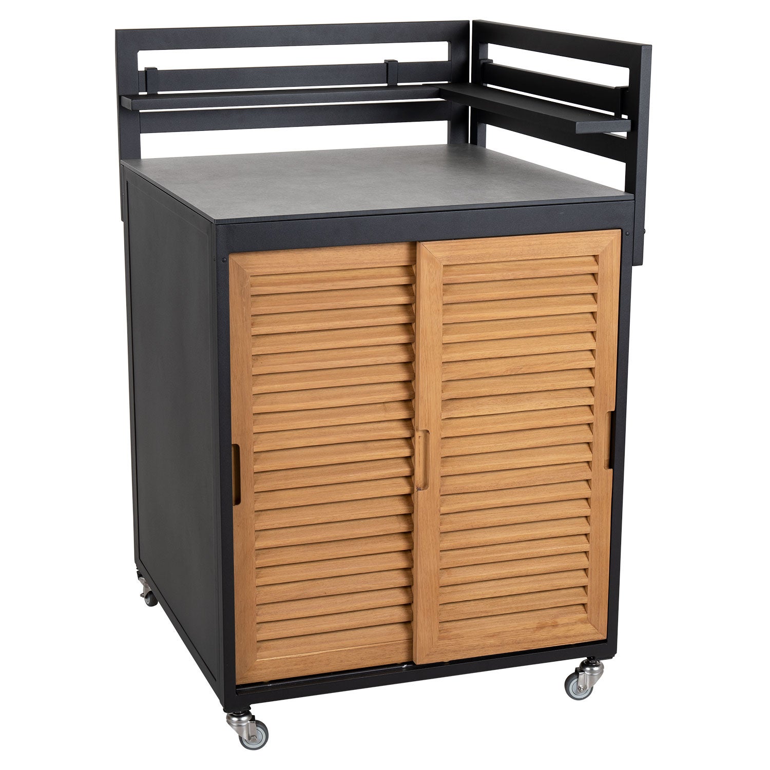 Fornax köksdel hörn litet svart/grå 