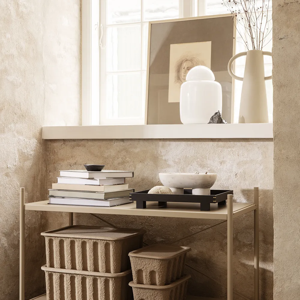 Marmorskål Alza White