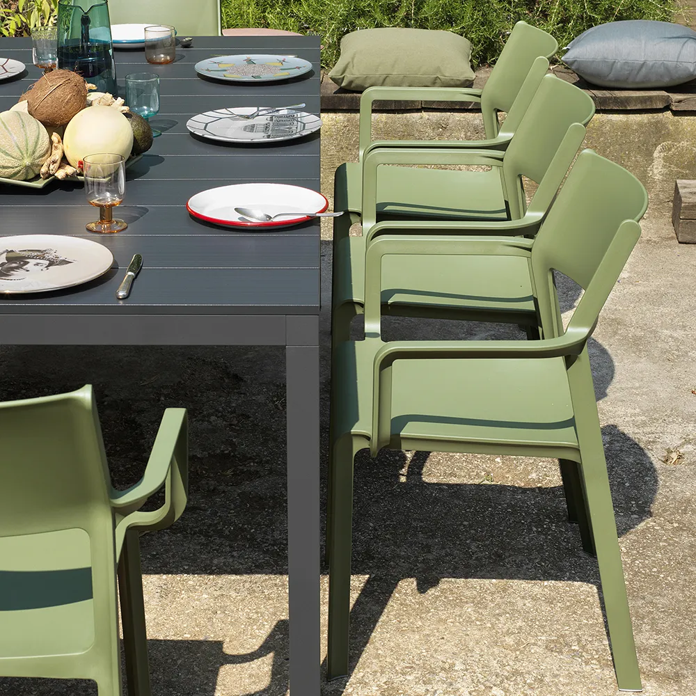 Trill karmstol Grigio