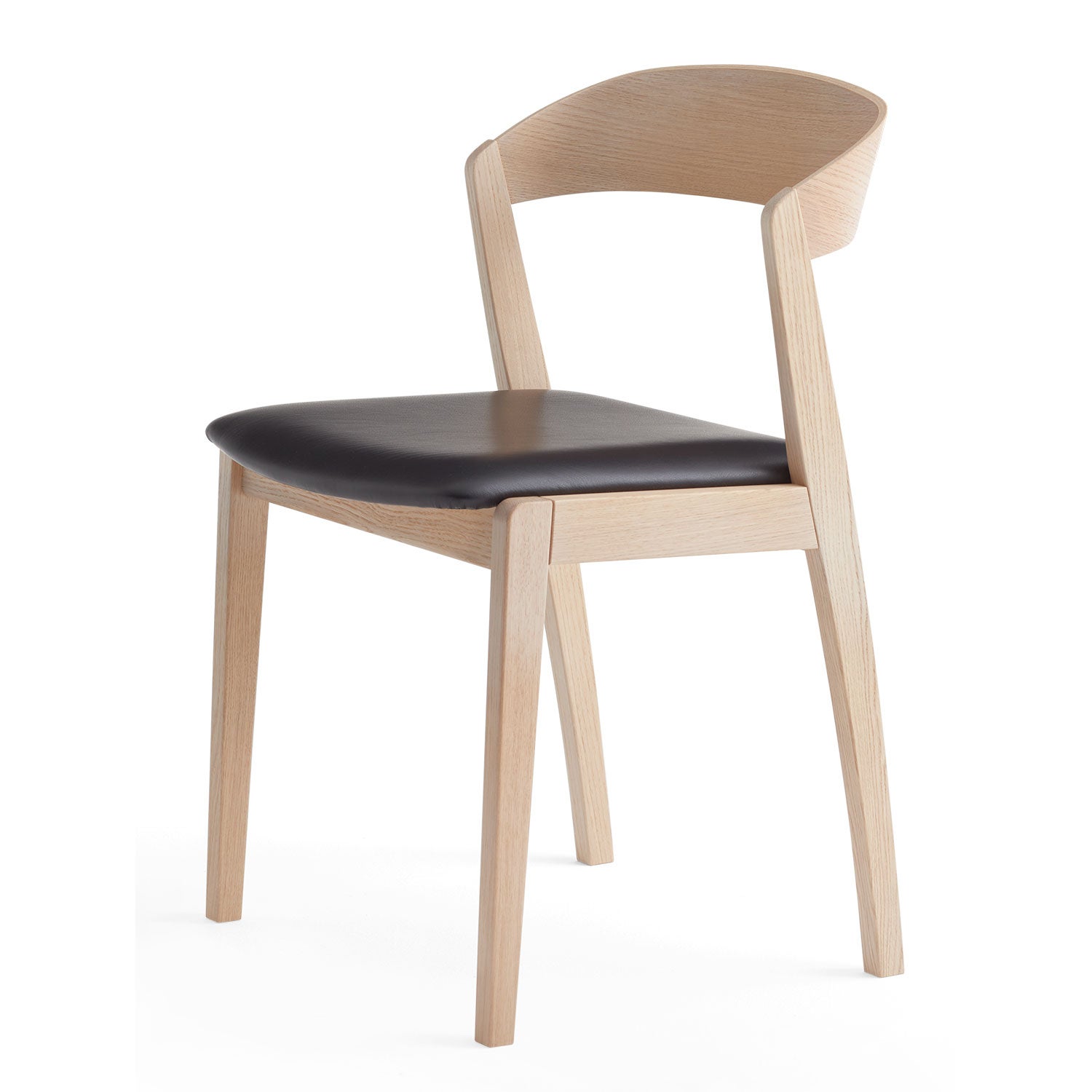 Sm825 matstol med läder 