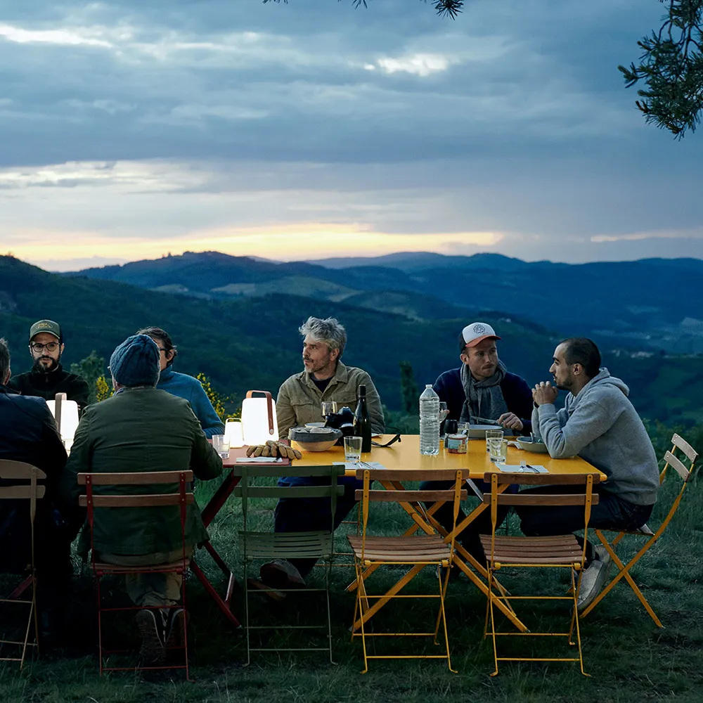 Bistro bord 97 x 57 cm Honey