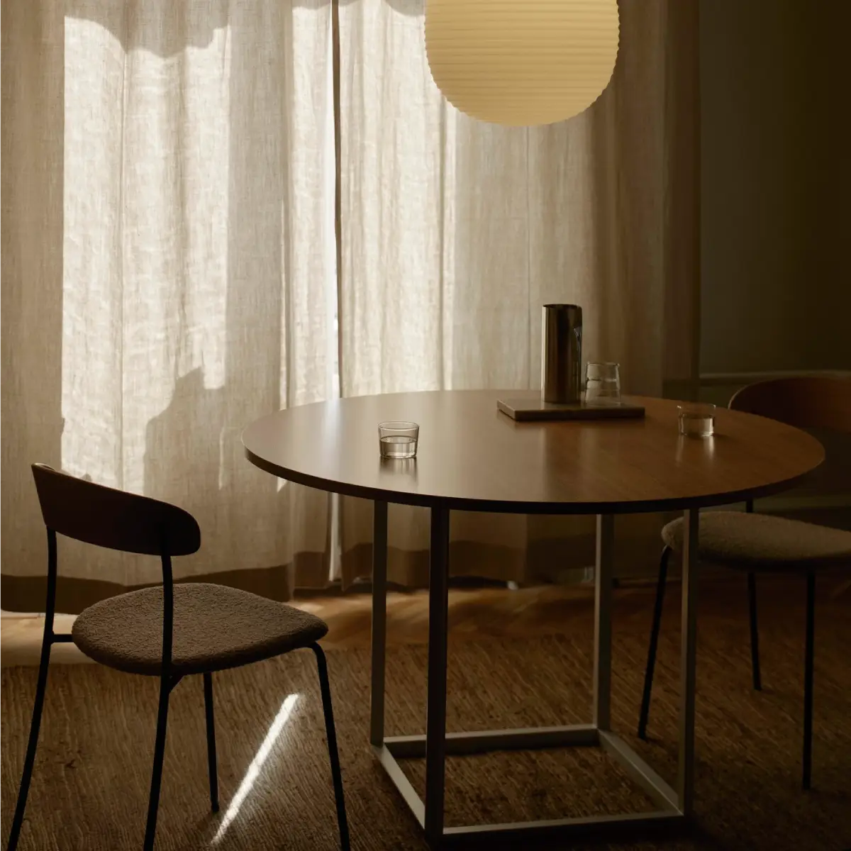 Florence Bordsskiva Ø120cm Naturlig Ek