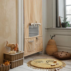 Pear flätad förvaringskorg stor