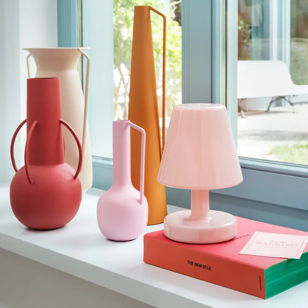 Edison the Ambiance - bordslampa soft pink