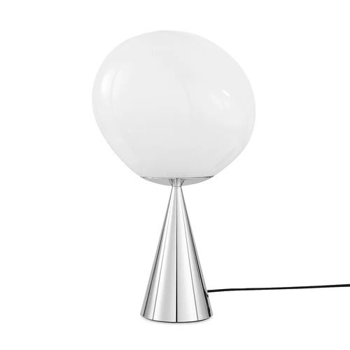 Melt Bordslampa Opal/Silver LED