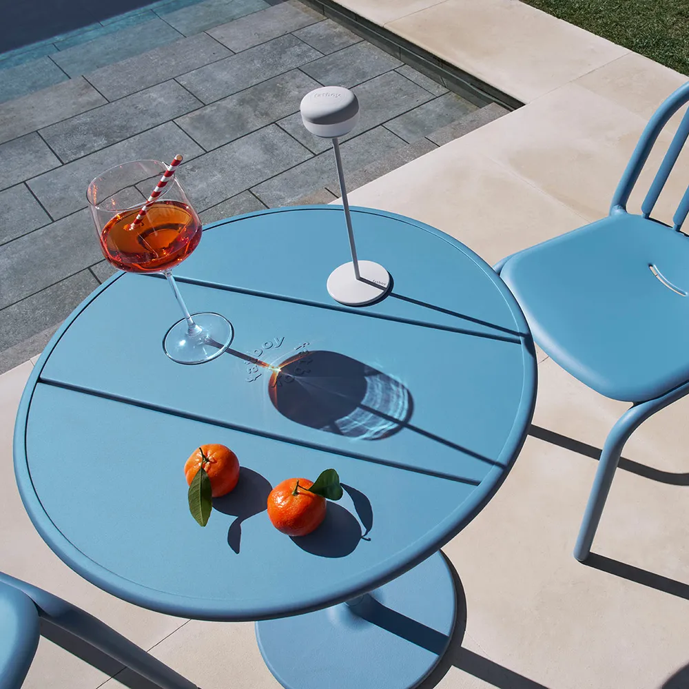 Fred'S Bistro Bord Wave Blue