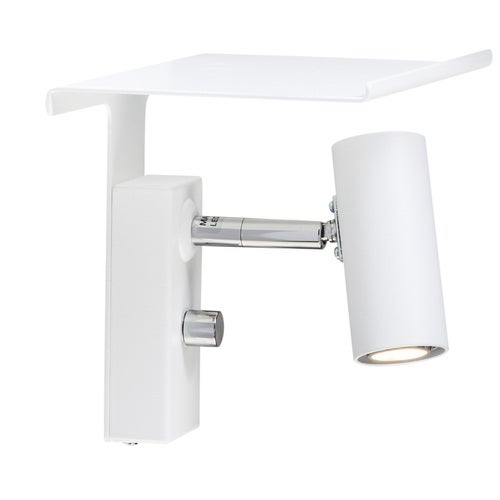 Cato Vägghylla Enkel Mattvit