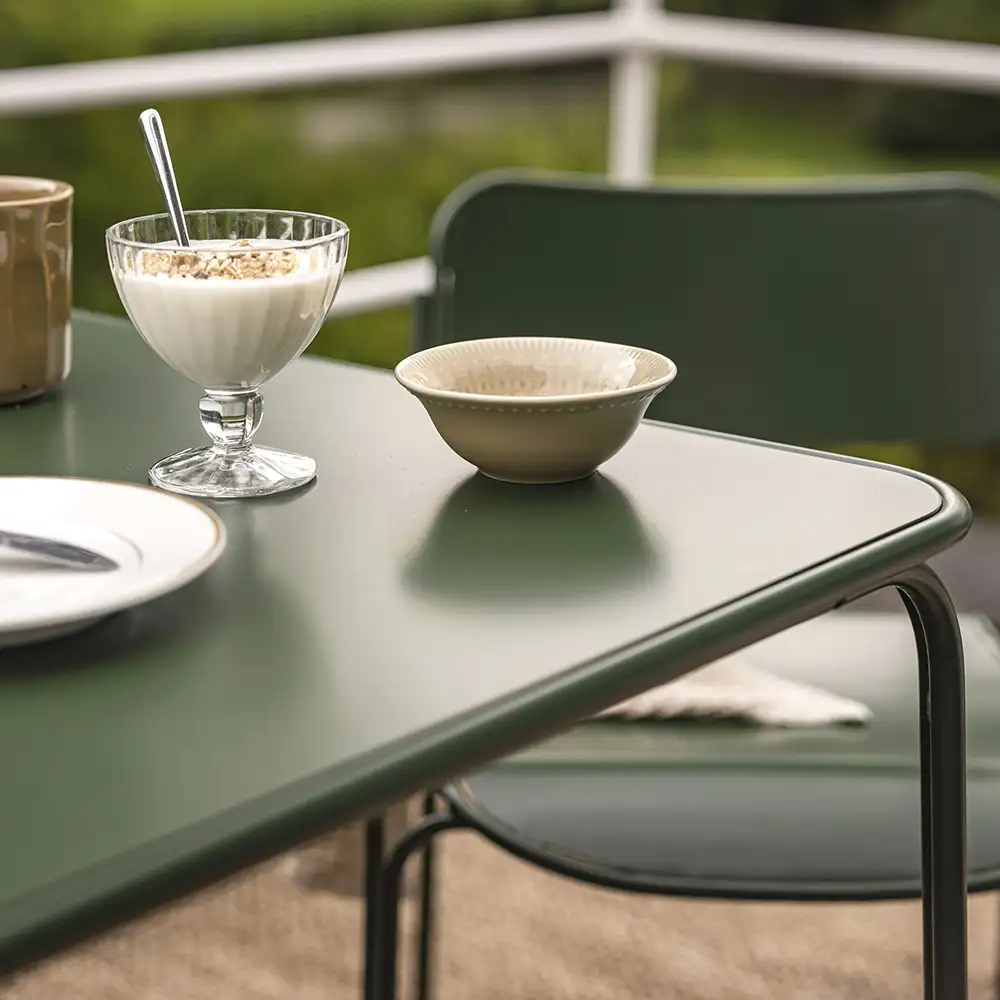 Libelle matbord 70x70 cm grönt