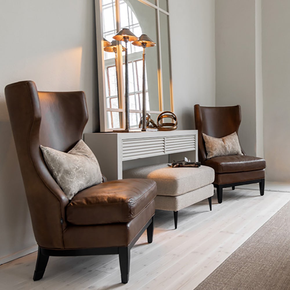 HAYDEN konsolbord i ekfanér-ivory mist