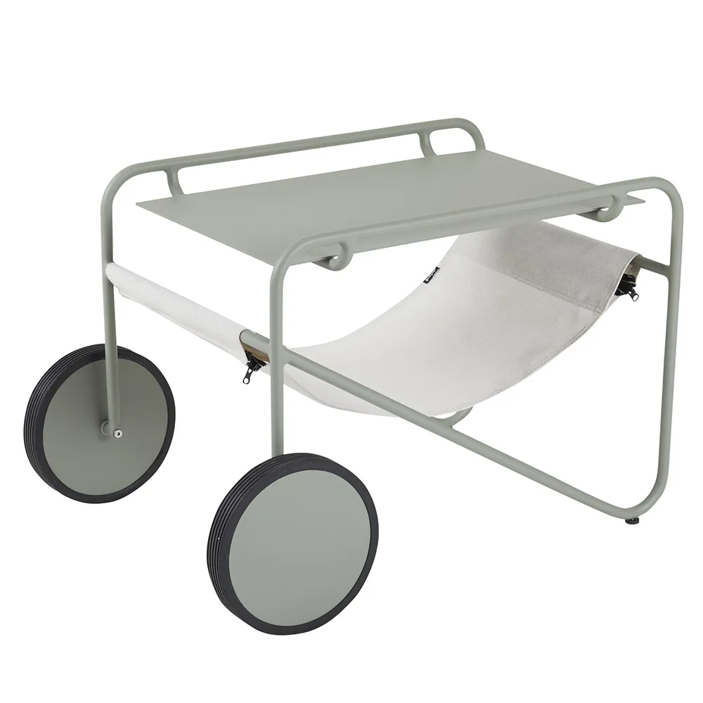 Poul sidobord Dusty Green