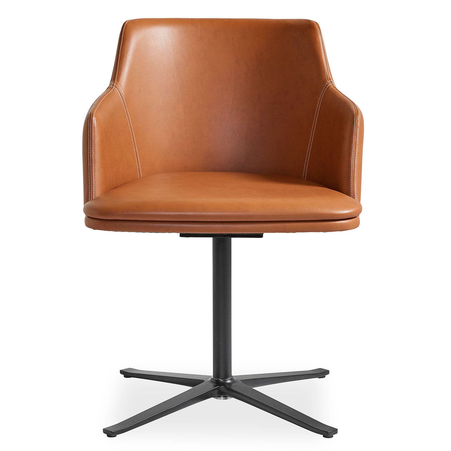 Sm55 Snurrstol med läder