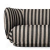 Rico 3-sits soffa Louisiana - Sand/Black