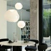 Melt Pendel Mini Opal/Silver LED
