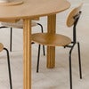 Comfort Circle Matbord med förlängning 132-202x132 Oak