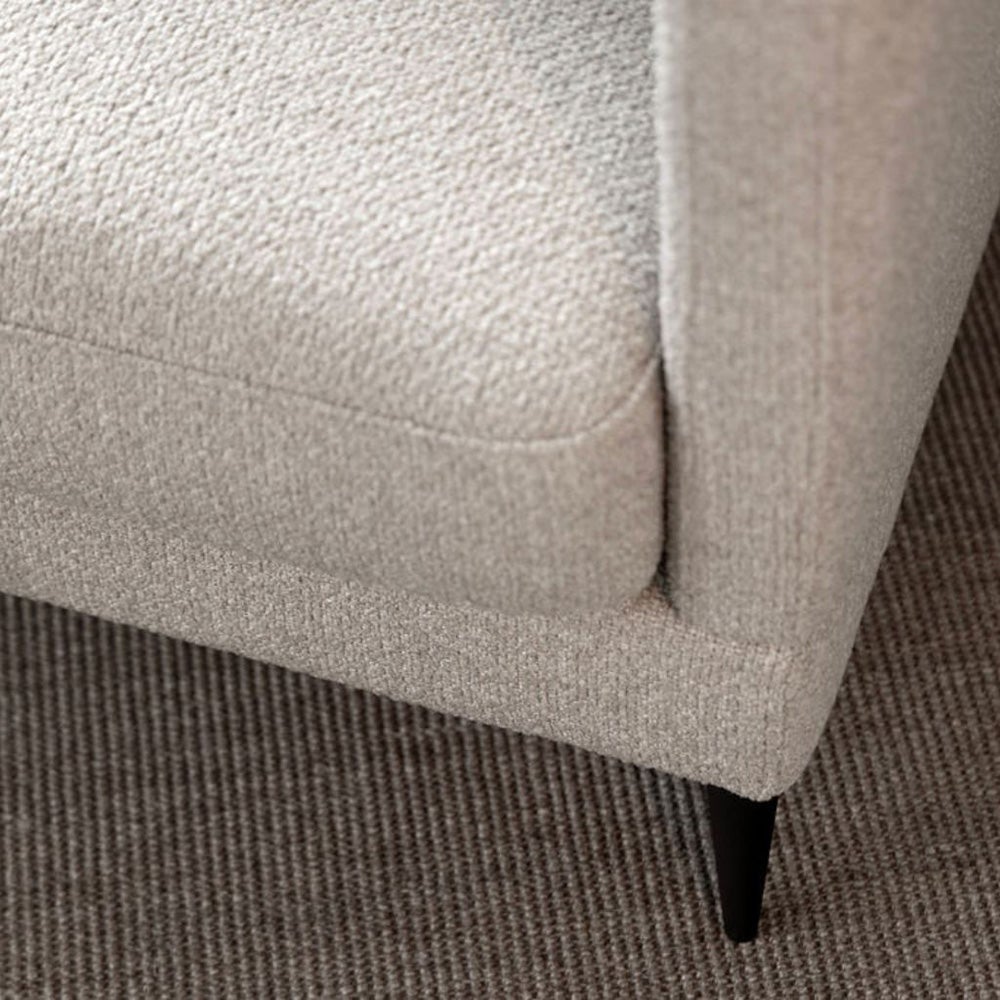 ANDORRA tygfåtölj Rhyme Beige