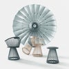 Fan Matstol Natural