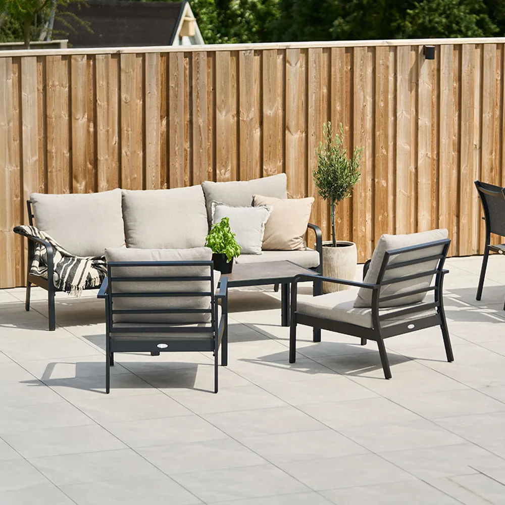 Hånger Soffgrupp Svart 