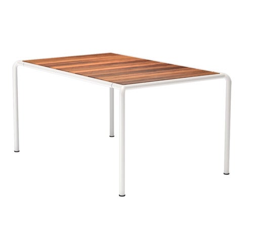 AVANTI Matbord 153x98 cm ask/vit