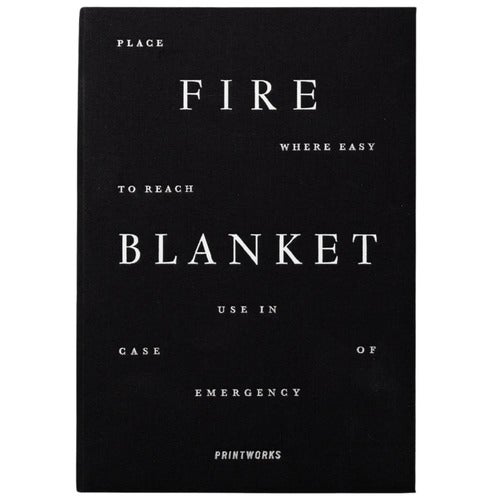 Brandfilt Black