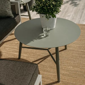 Vannes soffbord Ø60 cm - Dusty Green
