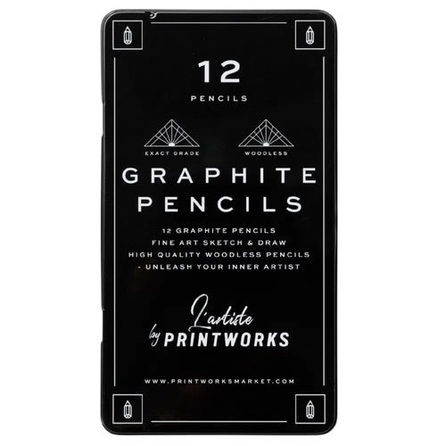 12 färgpennor - Graphite