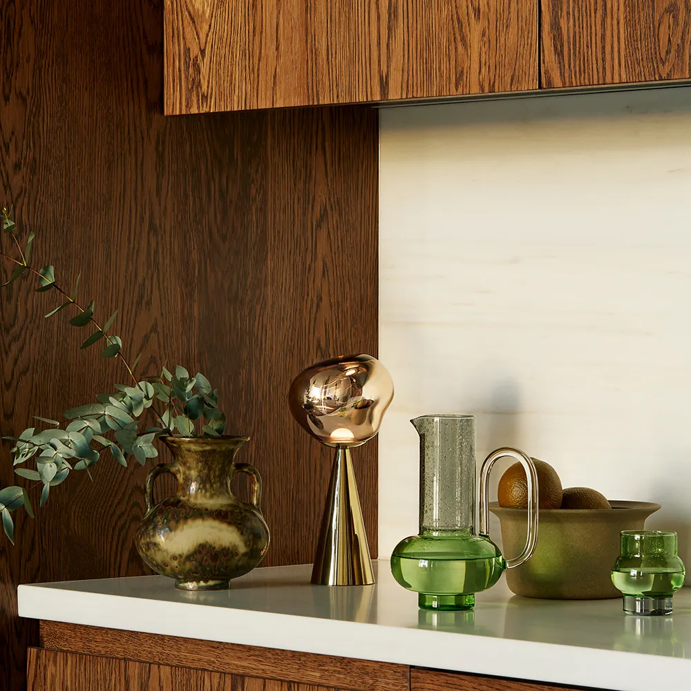 Melt Portabel lampa Gold LED