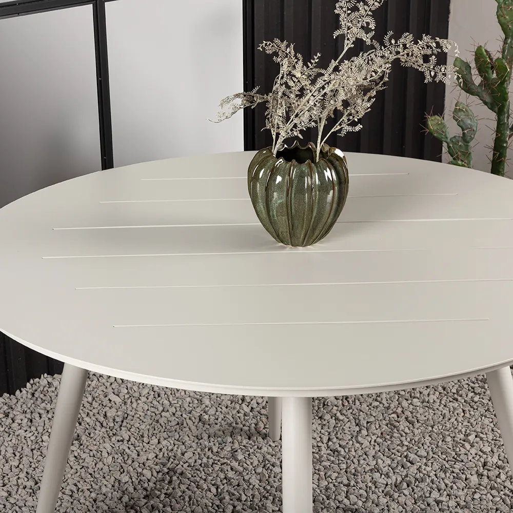 Lina Matbord Ø120 cm Beige