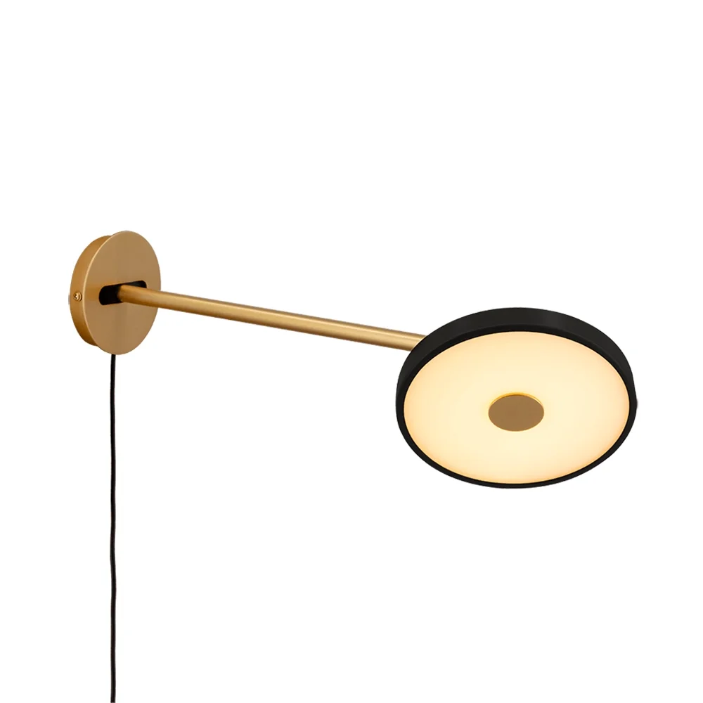 Asteria Wall Long Vägglampa Ø15 cm Black