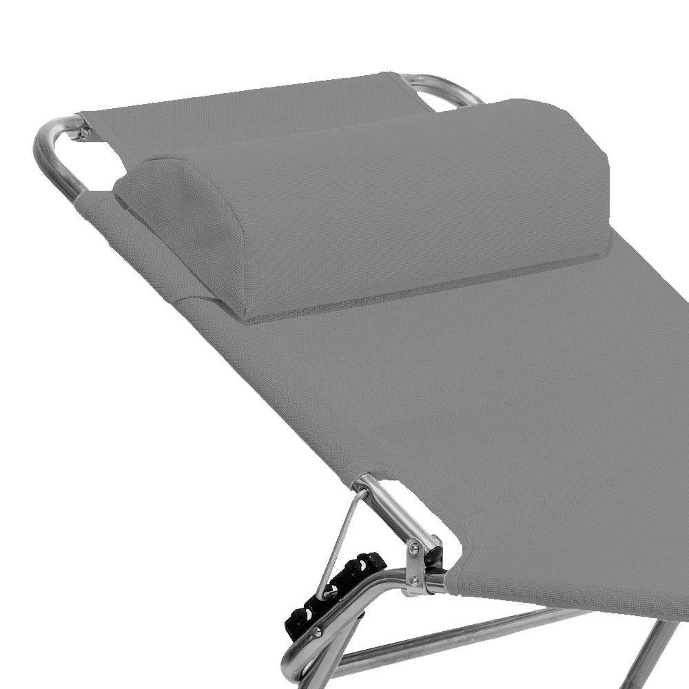 Amigo/samba nackkudde grå textilene