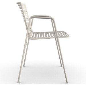 Zebra karmstol Creamy White