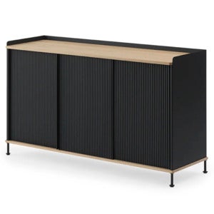 Enfold Sideboard 148 x 45 cm  - Oiled oak Anthracite Black