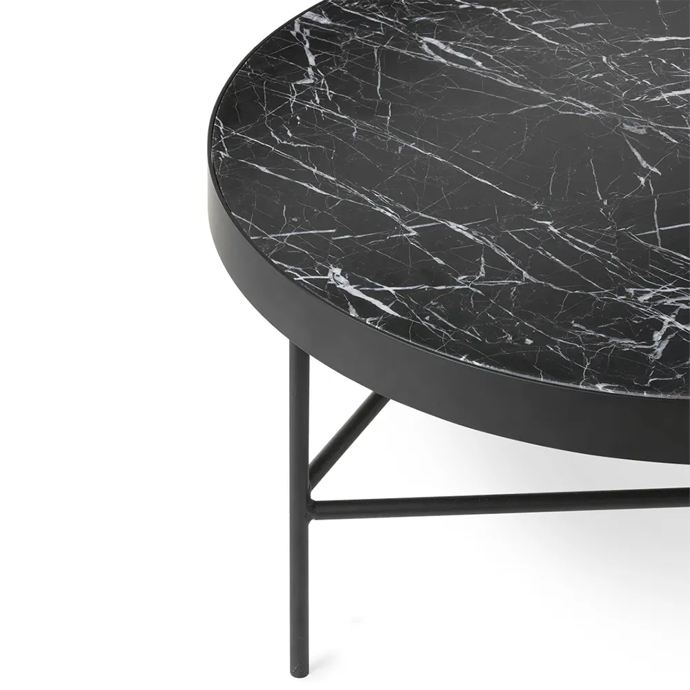 Marble Soffbord - Black