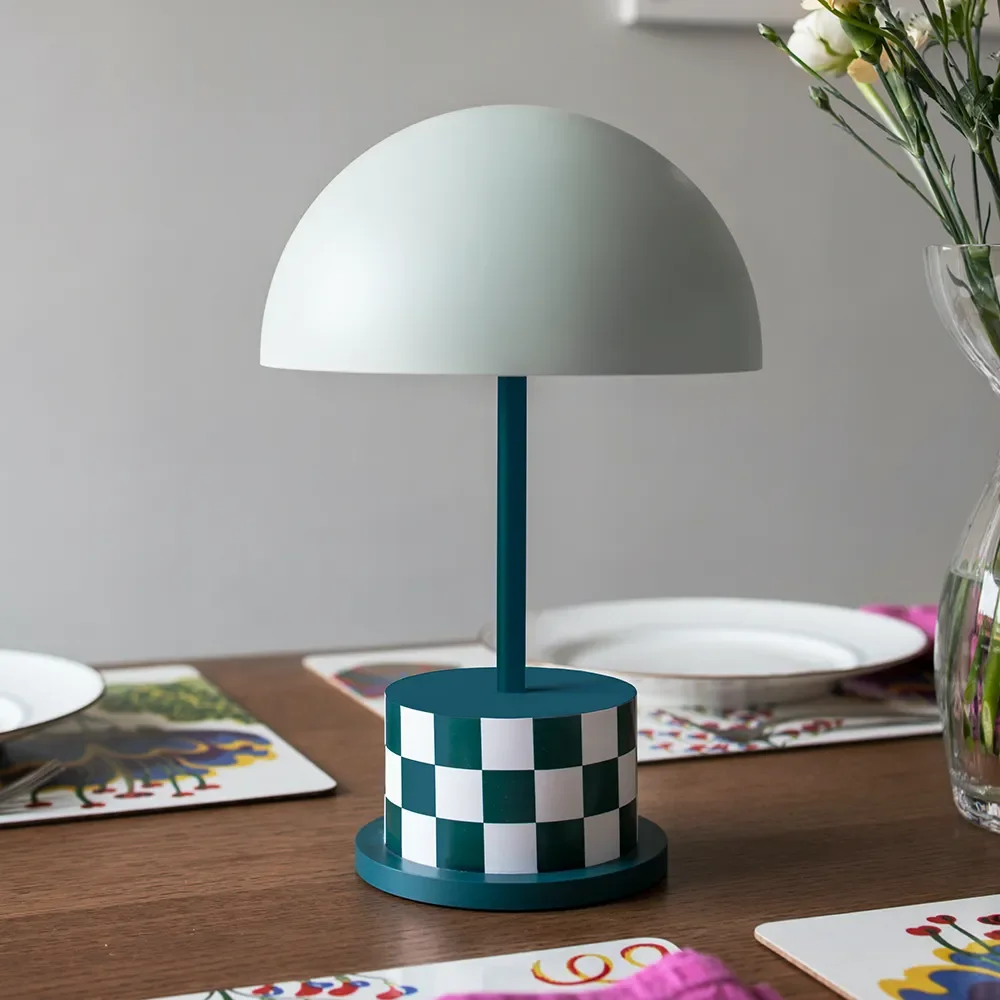Riviera portabel lampa Checkers