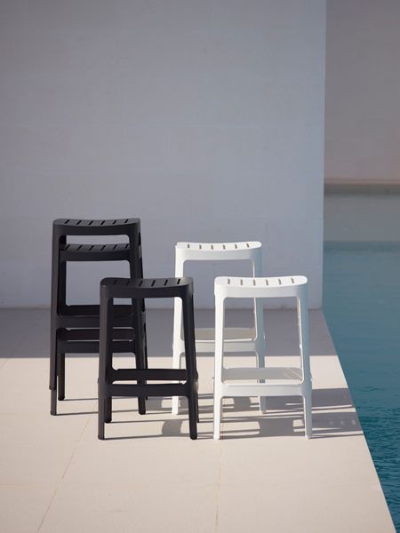 Cut Barstol Höjd 76cm Svart 