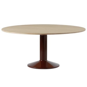 Midst matbord 160 cm - Oiled Oak Dark Red