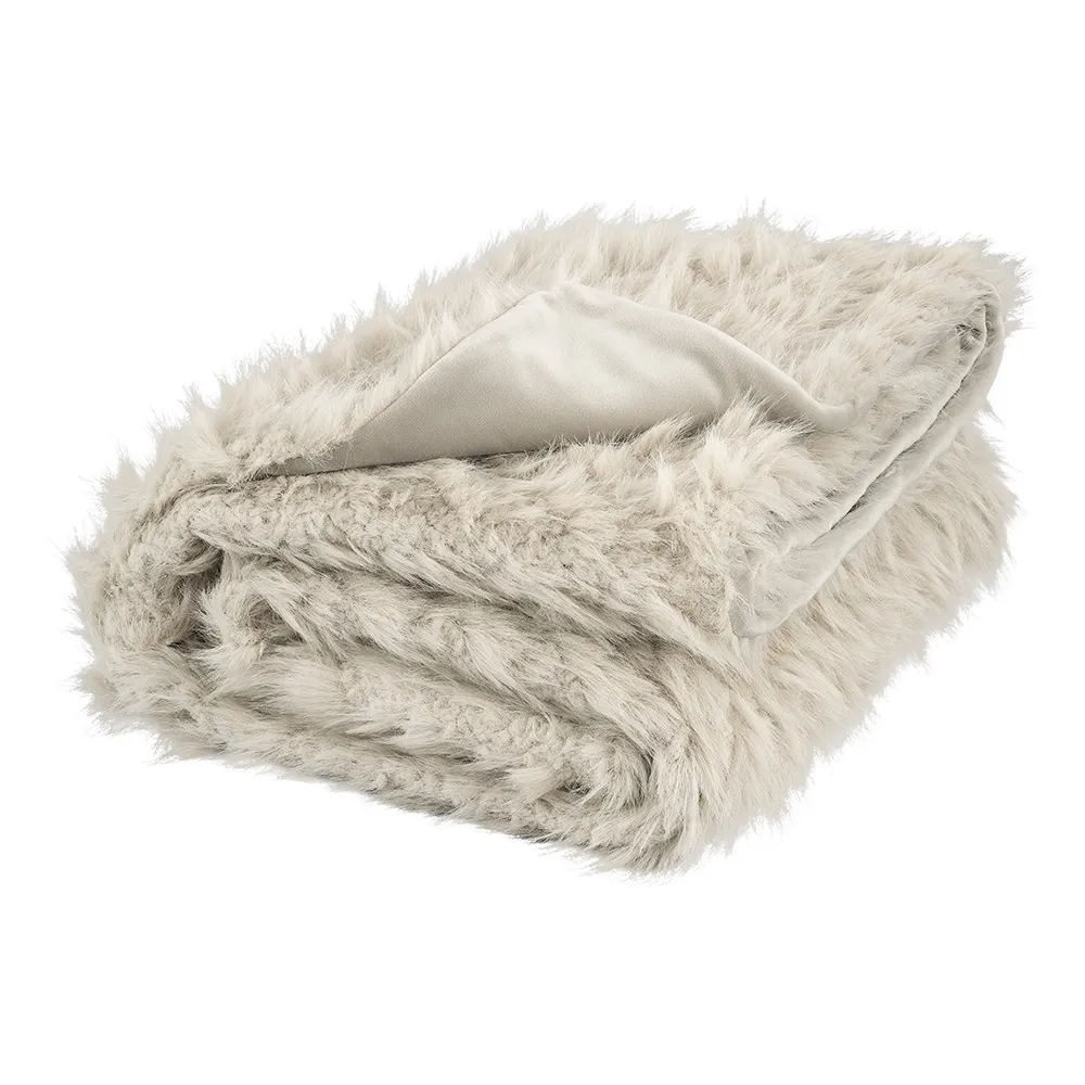 Cavalese cream pläd 127x150 cm 