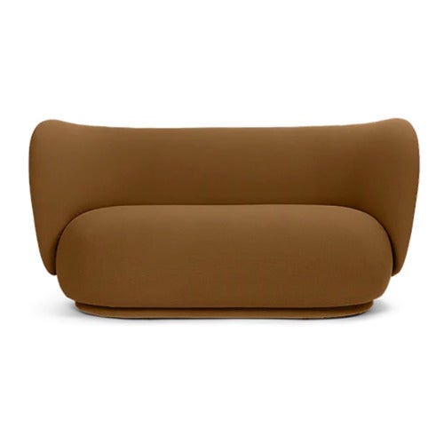 Rico 2-sits soffa Grain - Caramel