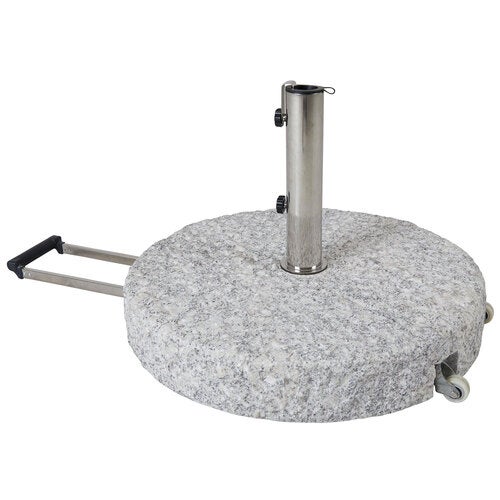 Grosseto parasollfot 70 kg ljus granit