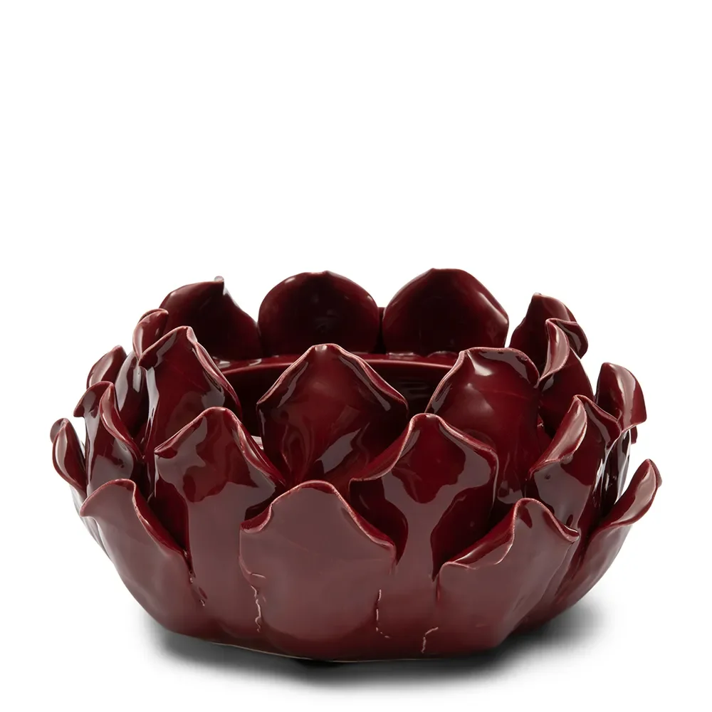 Ljushållare Artichoke Bowl Burgundy