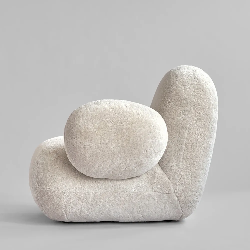 Toe Fåtölj Flat - Sheepskin