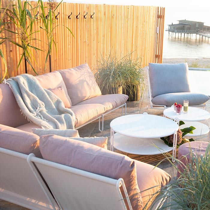 Blixt påbyggnadsmodul vit / beige 