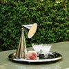 Pose Portabel lampa Silver LED