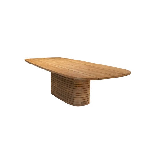 Mellow matbordunderrede oval f/bordsskiva 240x130 cm & 300x130 cm Teak