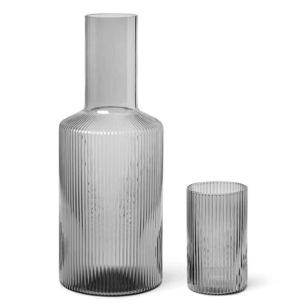 Ripple Lock till karaff - Smoked Grey